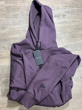 Fabletics Plum Hooded Pullover